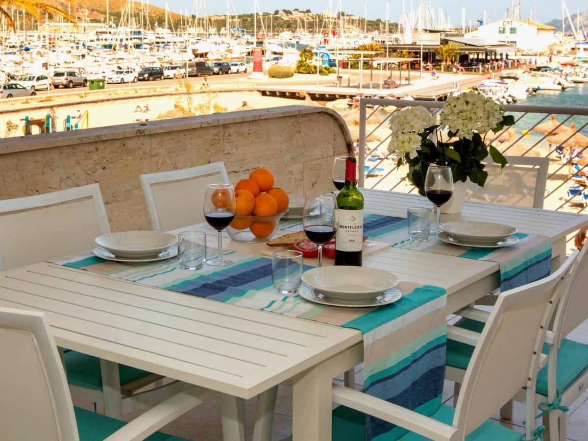 'Can Ventet' First Line Beach Port de Pollença Kültér fotó